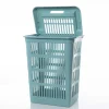 Cesto para colada wc azul SAND con tapa