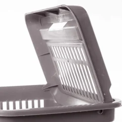 Cesto para colada wc gris pardo SAND con tapa