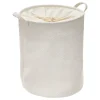 Cesto para ropa BOUCLE blanco 56L