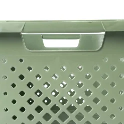 Cesto para ropa PIXEL verde 40l