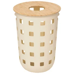 Cesto para ropa sucia HARMONY beige 60L