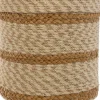 Cesto Redondo Beige 26x25.5Cm
