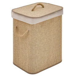 Cesto ropa wc STEMPY blanco 60L