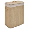 Cesto ropa wc STEMPY marrón 100L