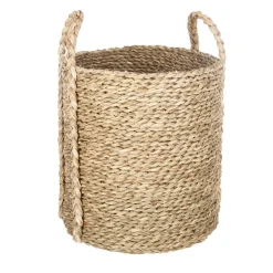 Cesto Seagrass Con Asas 30x27x30Cm