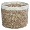 Cesto Seagrass De Yute Tam.3/3 18x14Cm