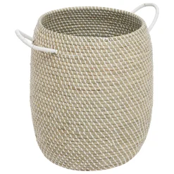 Cesto SOLEYA de paja 58x39x39cm