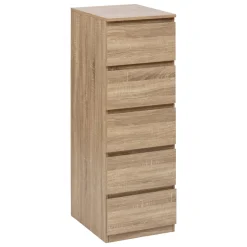 Cómoda con 5 cajones de mdf DOLO
