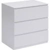 Cómoda con 3 cajones DOLO blanco 78cm