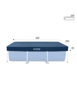 Cobertor Retráctil P/Piscinas Intex 3x2M
