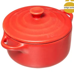 Cocotte Gres Colores Surtidos 10Cm