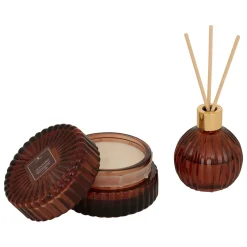 Coffret ambientador y vela ALBIE figue noire