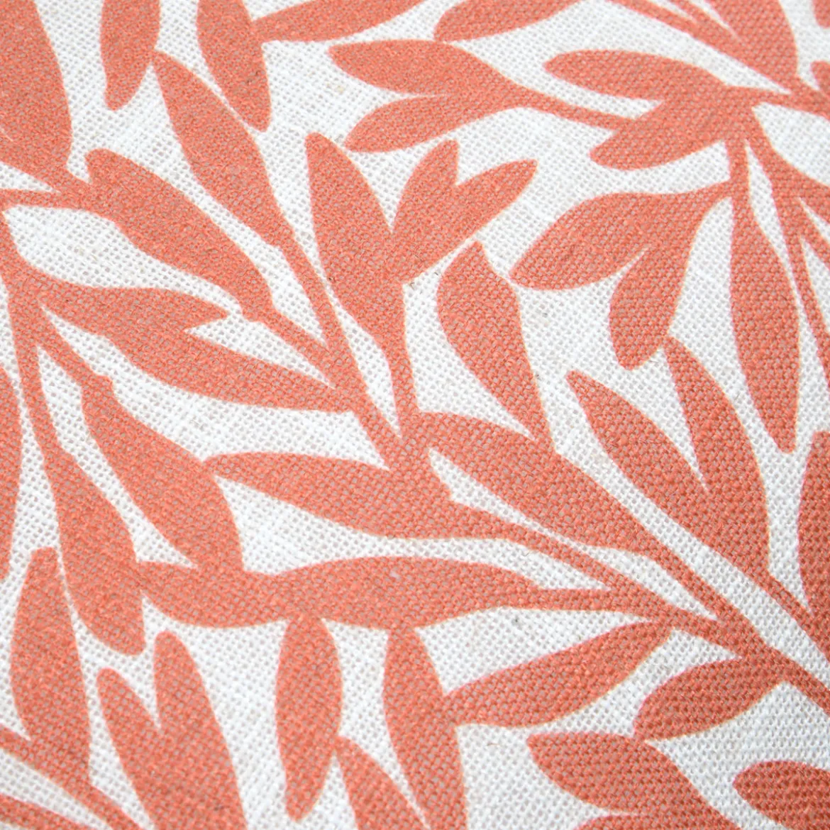 Cojín ANTILLIA naranja de poliéster 30x50cm