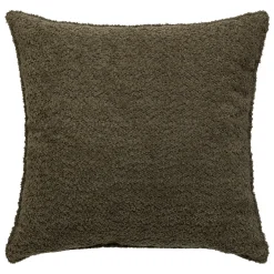 Cojín Bouclette Verde Caqui 45x45cm