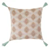 Cojín decorativo IKAT jacquard 38x38cm