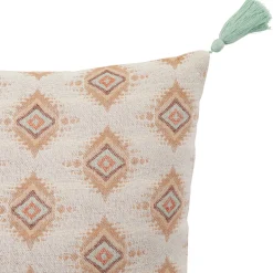 Cojín decorativo IKAT jacquard 38x38cm
