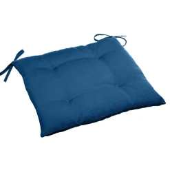 Cojín de silla KORAI azul 40x40cm