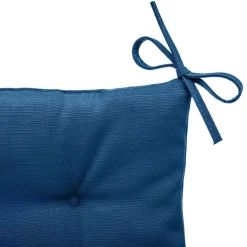 Cojín de silla KORAI azul 40x40cm