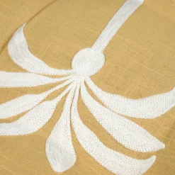 Cojín de suelo CASABLANCA amarillo 45x45cm
