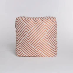 Cojín de suelo DEYO terracota 40x40cm