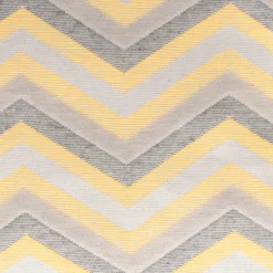 Cojín Jacquard Amarillo 60x45Cm