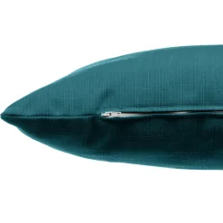 Cojín KORAI de exterior azul canard