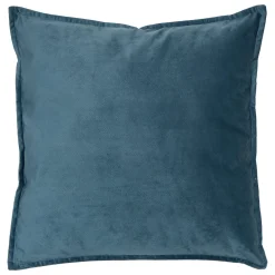 Cojín LILOU de tela azul oscuro