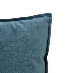 Cojín LILOU de tela azul oscuro