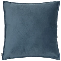 Cojín LILOU de tela azul oscuro