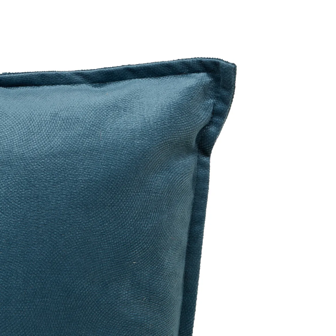 Cojín LILOU de tela azul oscuro