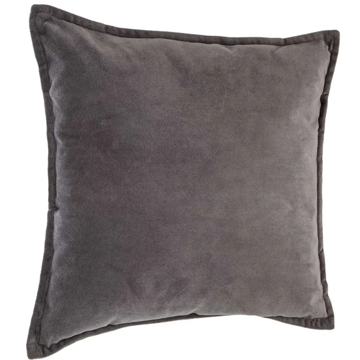 Cojín LILOU gris oscuro 45x45cm