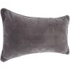 Cojín LILOU gris oscuro 30x50cm