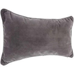 Cojín LILOU gris oscuro 30x50cm