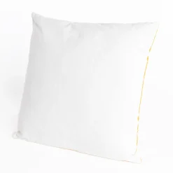 Cojín LINECHIC amarillo de algodón 45x45cm
