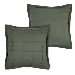 Cojín MALAKITE ELLIE verde caqui 45x45cm