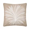 Cojín MEKONG taupe de algodón 50x50cm