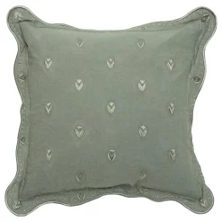 Cojín MONA verde caqui 55x55cm