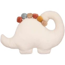 Cojín OASIS dinosaurio con pompones