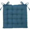 Cojín Para Silla Azul 38x38Cm