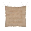 Cojín para silla CAMBODGE natural 38x38cm