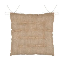 Cojín para silla CAMBODGE natural 38x38cm
