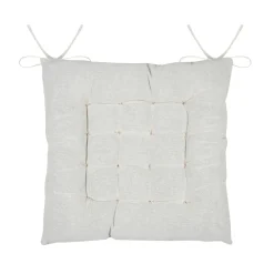 Cojín para silla CAMBODGE natural 38x38cm