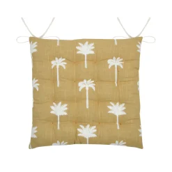 Cojín para silla CASABLANCA marrón