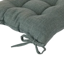 Cojín para silla CLEM verde oscuro 38x38cm