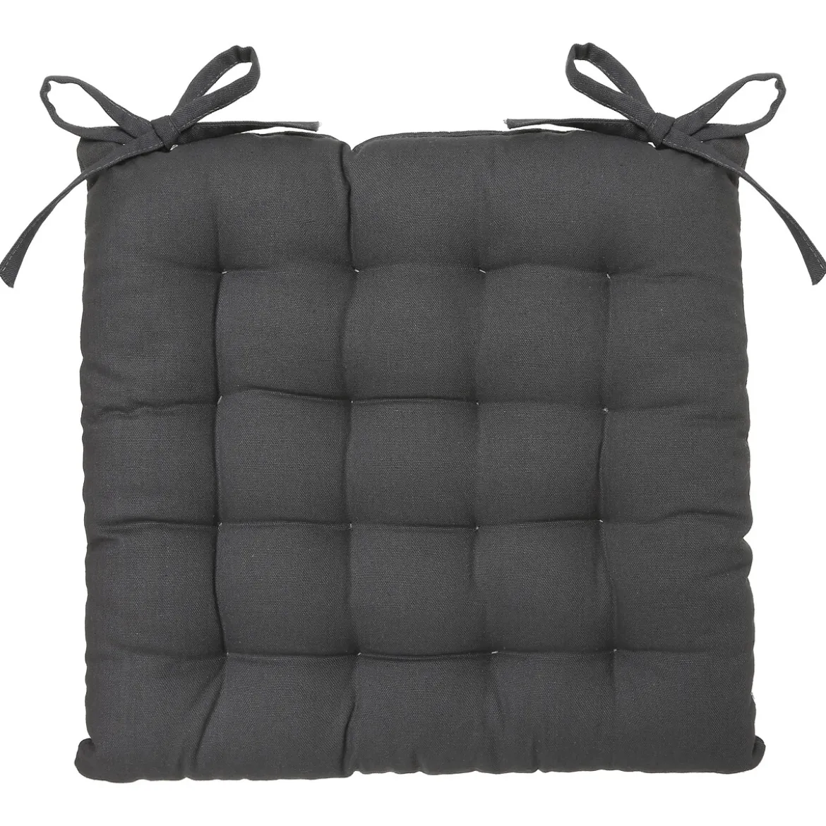 Cojín Para Silla Gris Oscuro 38x38Cm