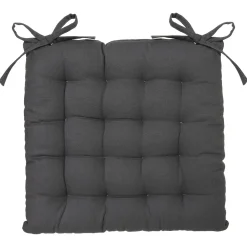 Cojín Para Silla Gris Oscuro 38x38Cm