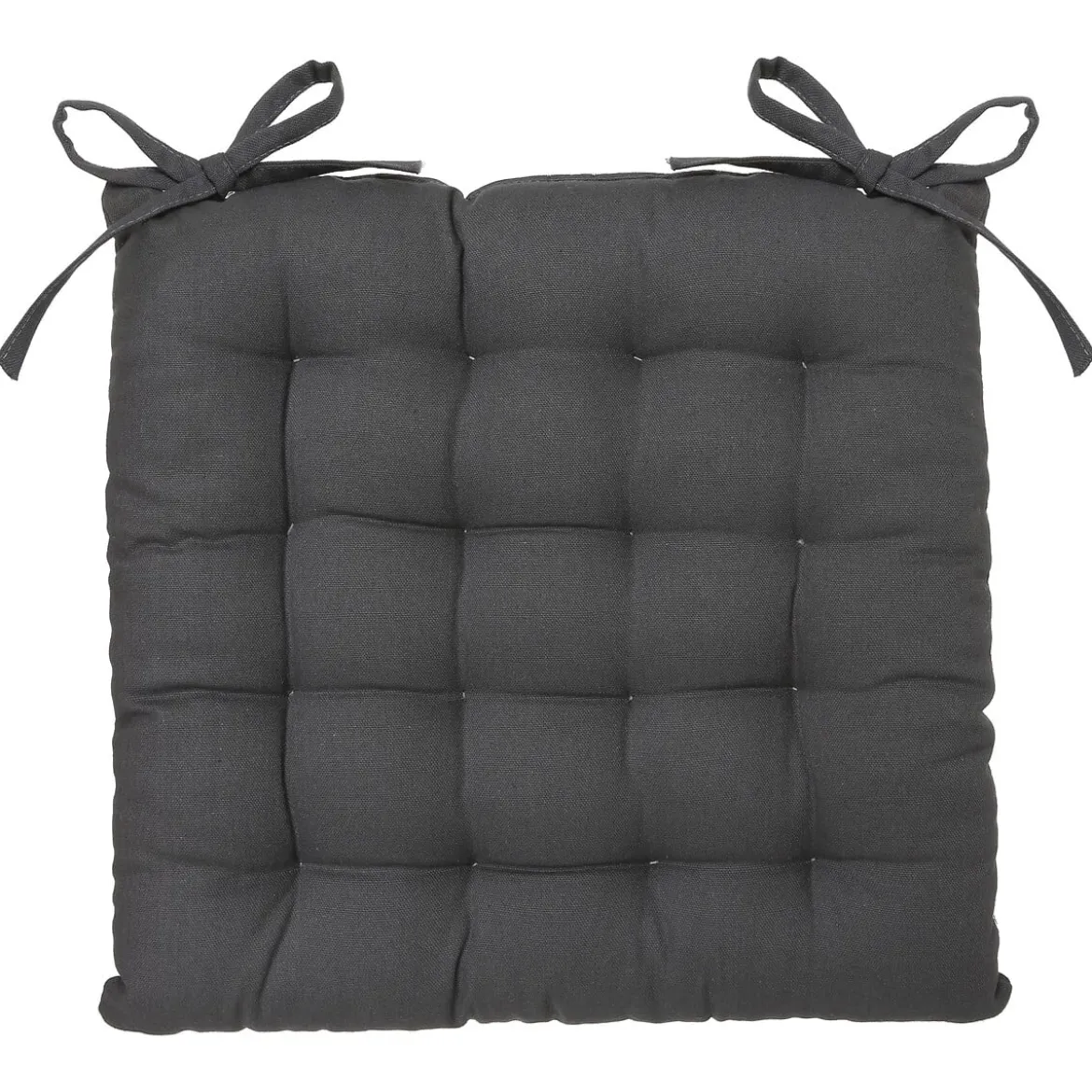 Cojín Para Silla Gris Oscuro 38x38Cm