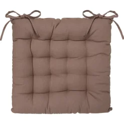 Cojín Para Silla Gris Pardo 38x38Cm