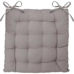 Cojín Para Silla Gris 38x38Cm
