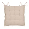 Cojín para silla JOSEPHA blanco 38x38cm